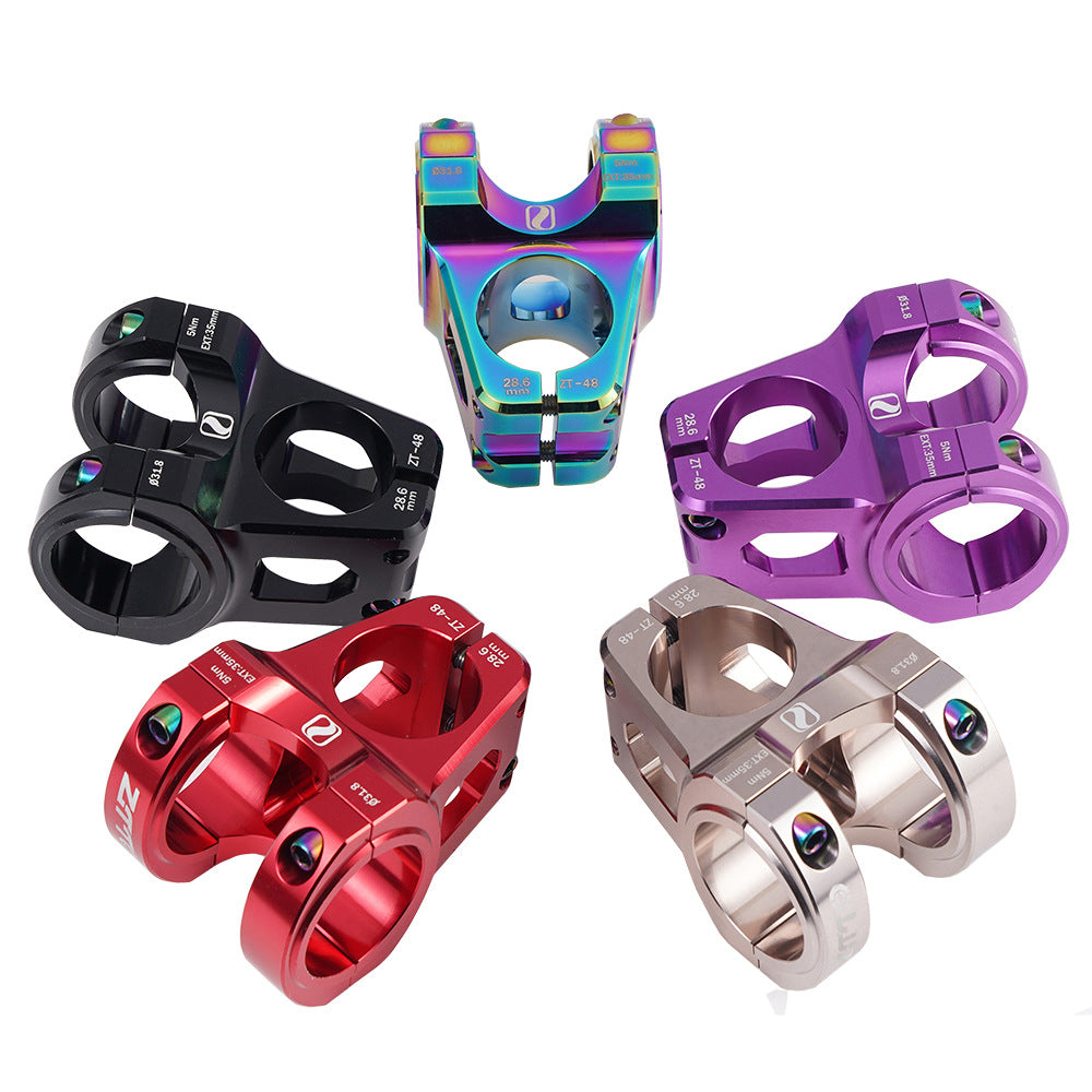 ZTTO ZT-48 Road Bike Stem 31.8x35mm Aluminum Alloy Bicycle Handlebar Stem ZTTO ZT-48 Road Bike Stem 31.8x35mm Aluminum Alloy Bicycle Handlebar Stem